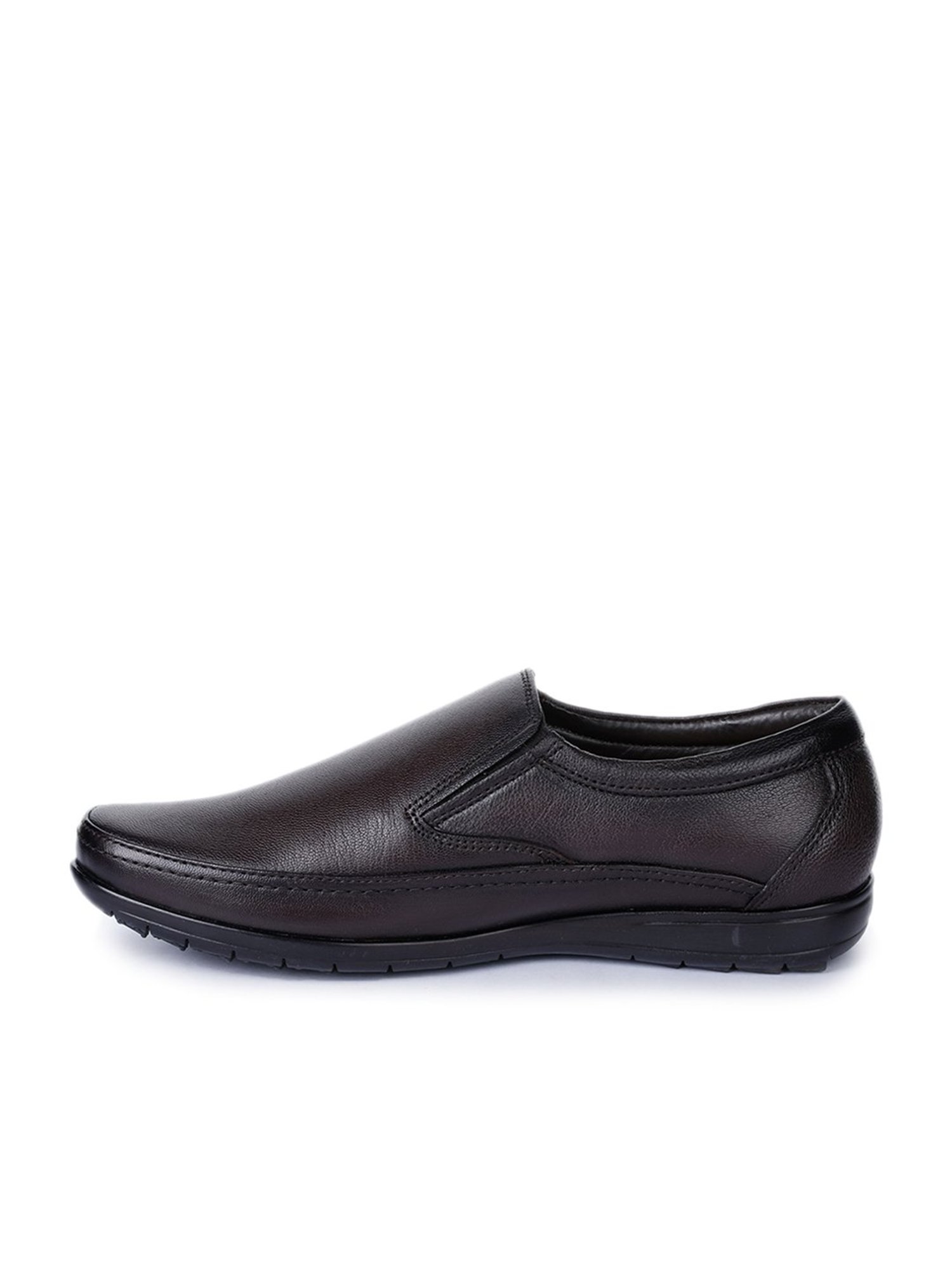 Healers by Liberty Men's Dark Brown Formal Slip-Ons