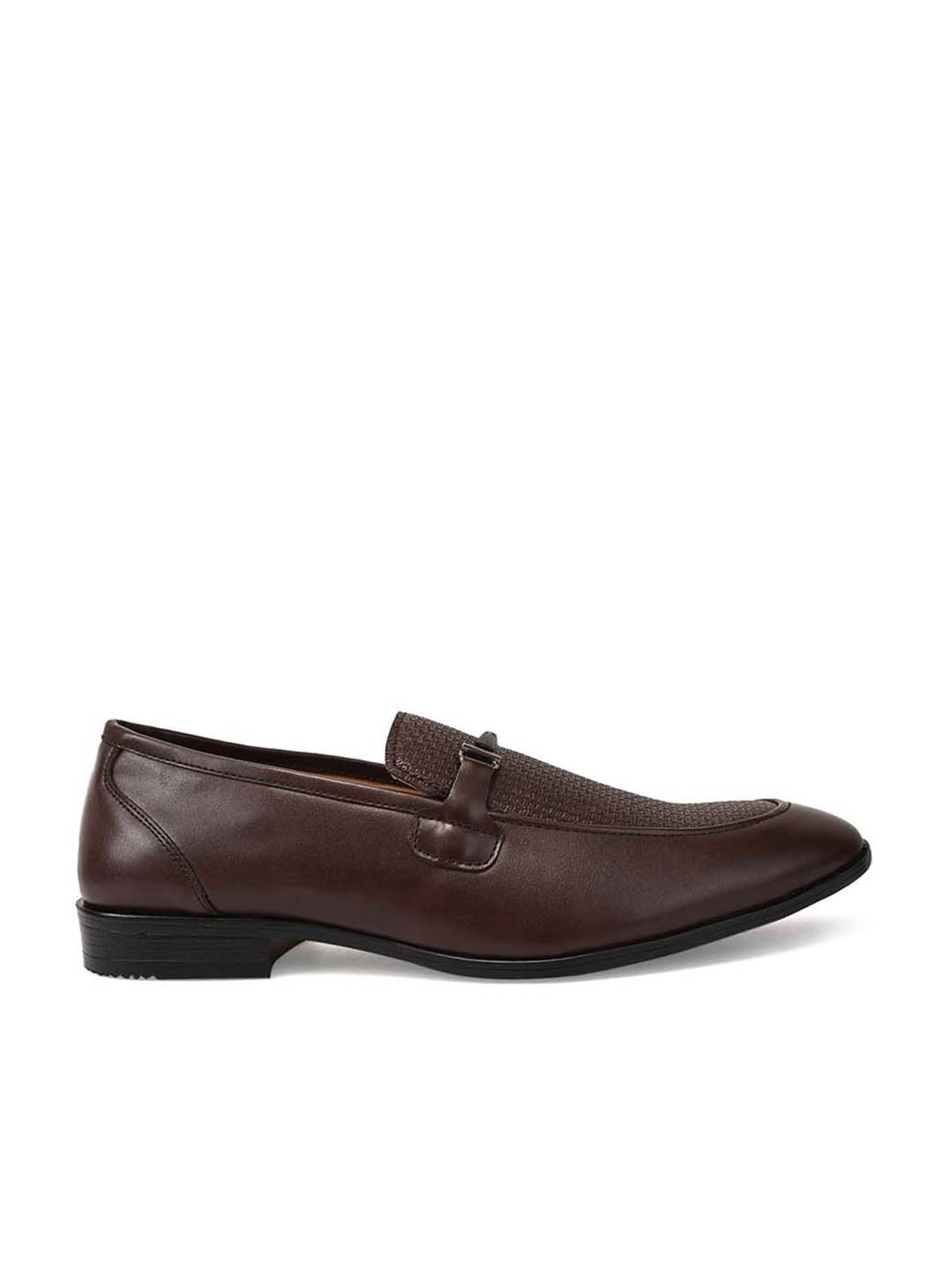 Apsis Men's Brown Formal Loafers