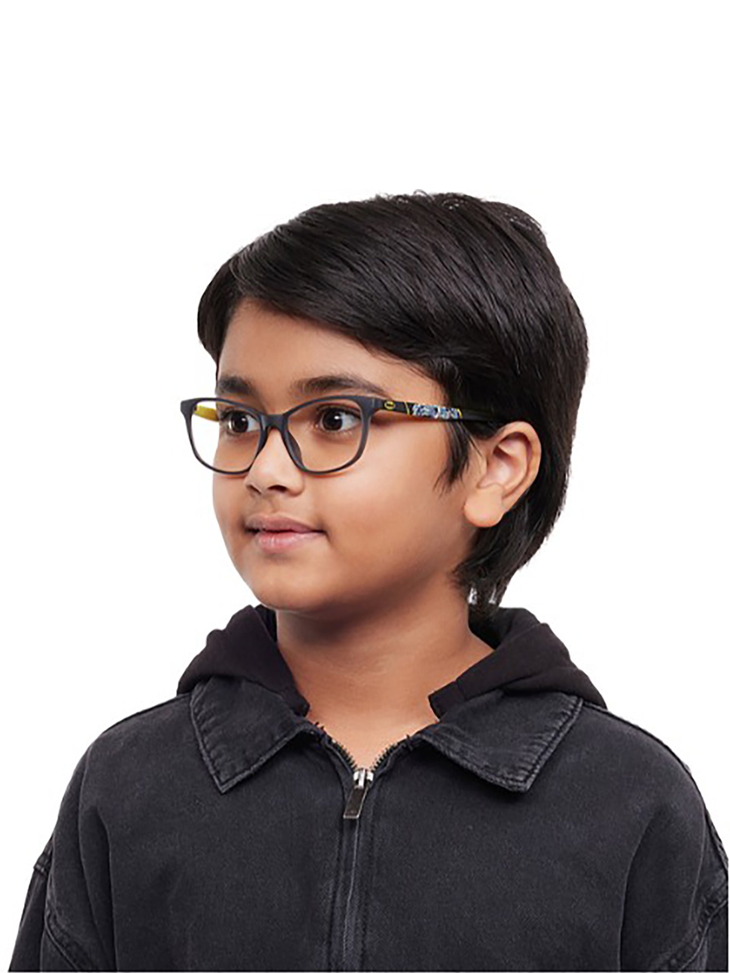 Hooper Batman Grey Rectangular Eye Frames for Kids