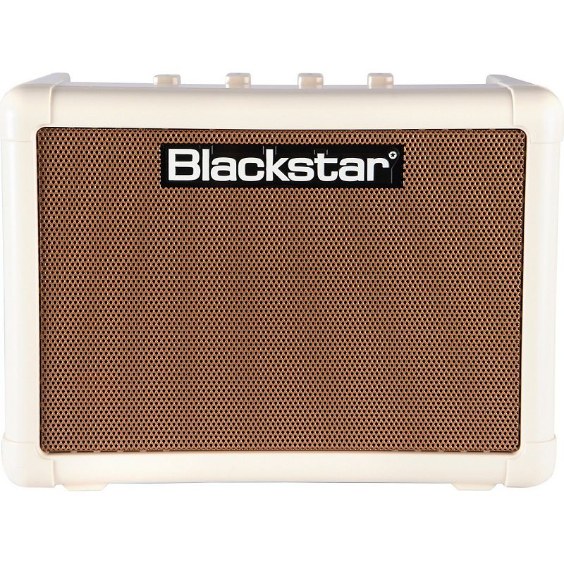 Blackstar Fly 3 Acoustic 3W 1x3 Acoustic Guitar Combo Amp and Fly 3 3W 1x3 Extension Speaker Cabinet Blonde and Tan