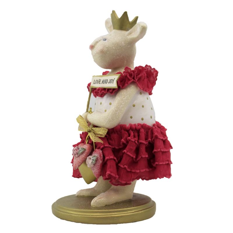 Heather Myers 7.75" Bambalina Rabbit Valentines Day Love  -  Decorative Figurines