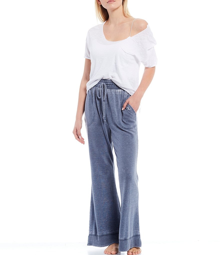 Sanctuary Perfect Knit Elastic Waist Pull-On Coordinating Sweatpants