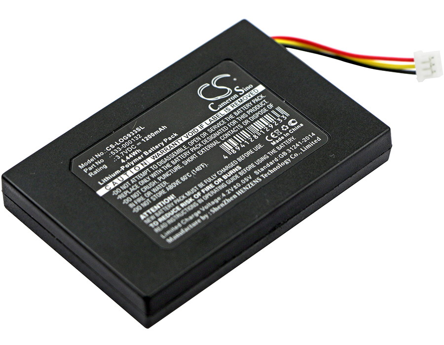 Battery for Logitech G533 G933 G935 Artemis Spectrum Gaming Headset 533-000132