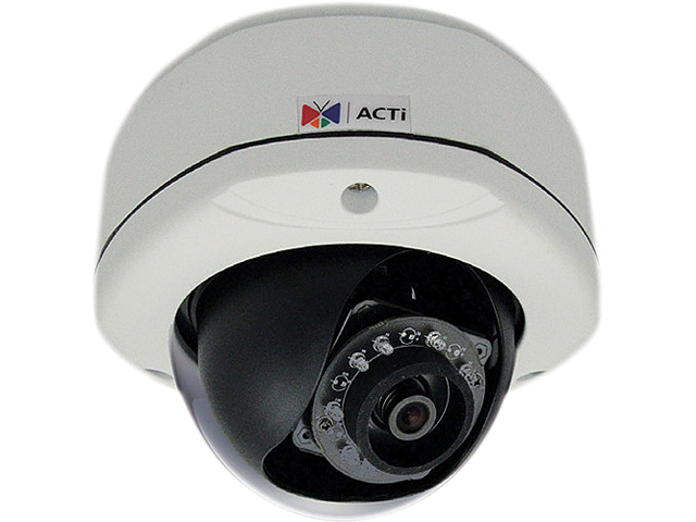 ACTi E73A 5MP Outdoor Dome with D/N, Adaptive IR, Basic WDR, Fixed lens
