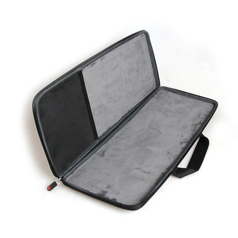 For Logitech Wireless Solar Desktop Keyboard K750 Hard EVA Travel Storage Carrying Case Cover Bag by Hermitshell