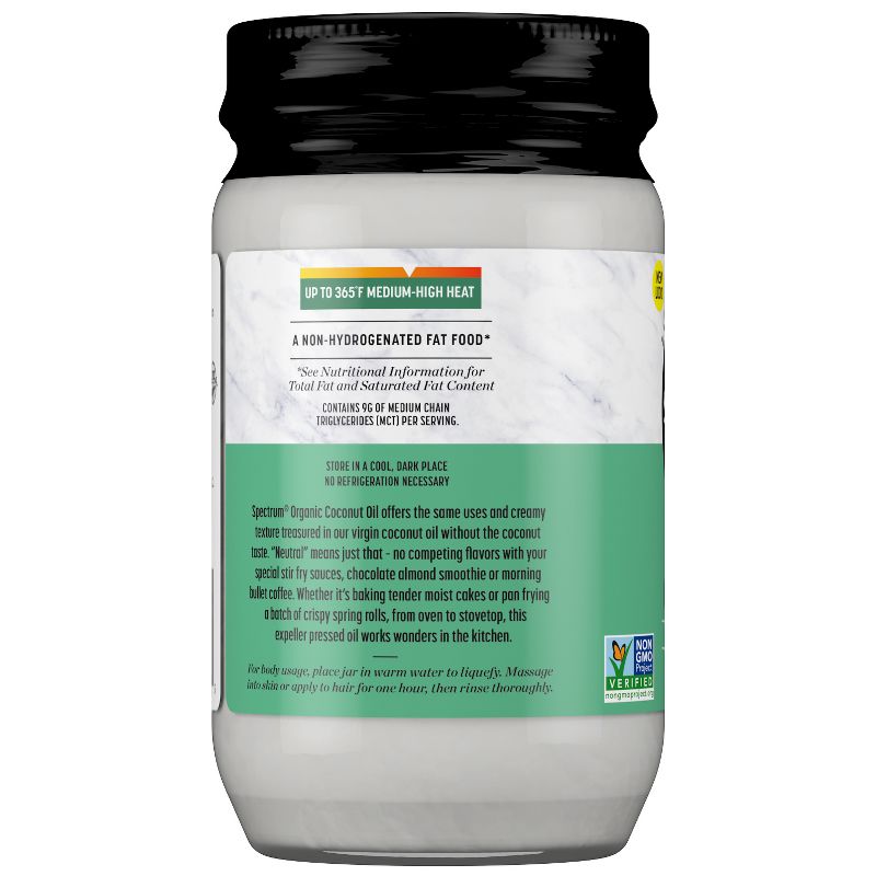 Spectrum Organic Coconut Oil - 14oz