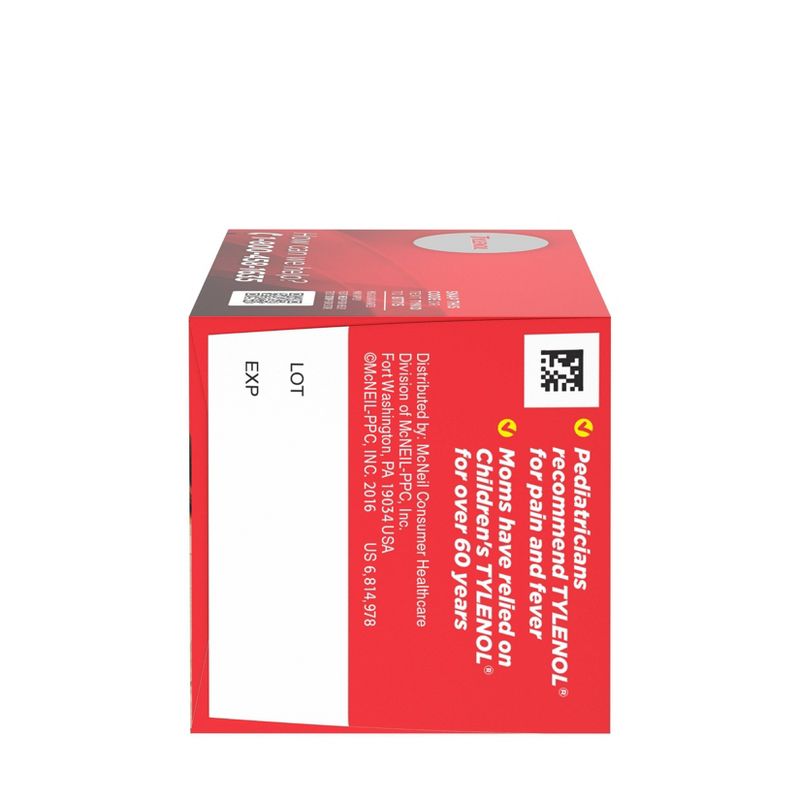 Children's Tylenol Pain + Fever Relief Chewables - Acetaminophen - Grape - 24ct