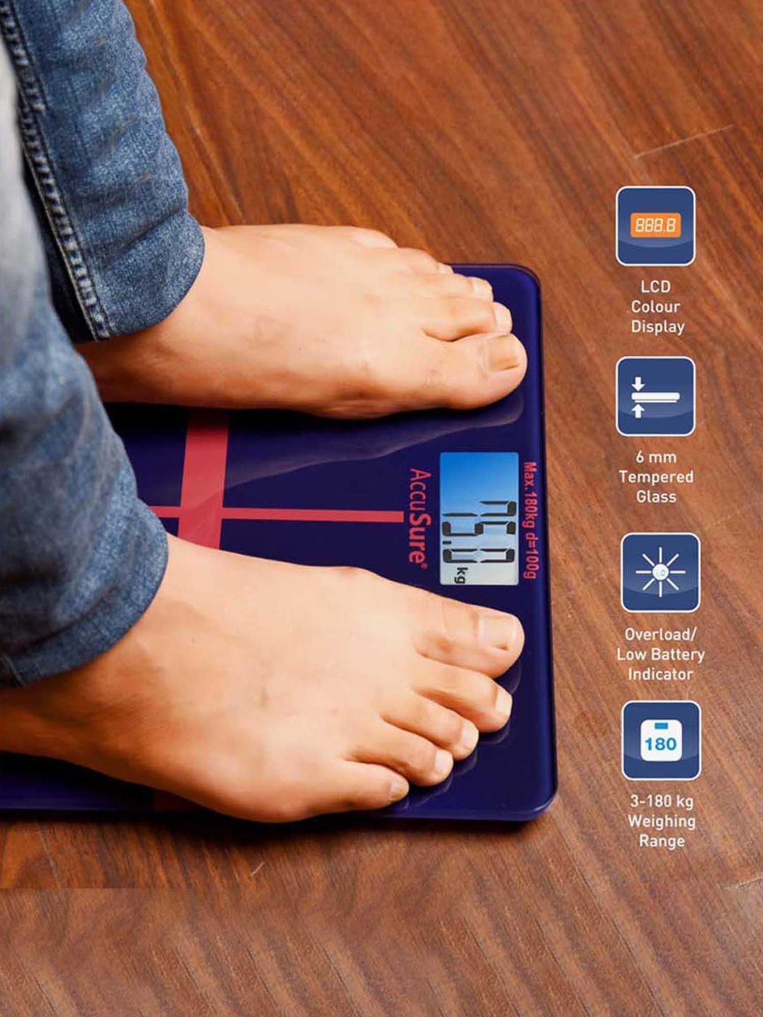 Beurer GS 213 Glass Bathroom/Weighing Scale