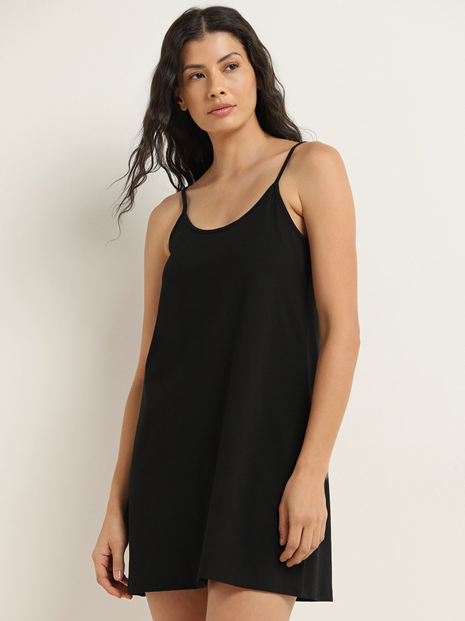 Wunderlove by Westside Solid Black Slip