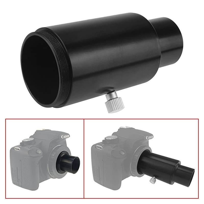 1.25" Fixed Camera Adapter - an Adapter for Focal Plane and Eyepiece Projection Imaging