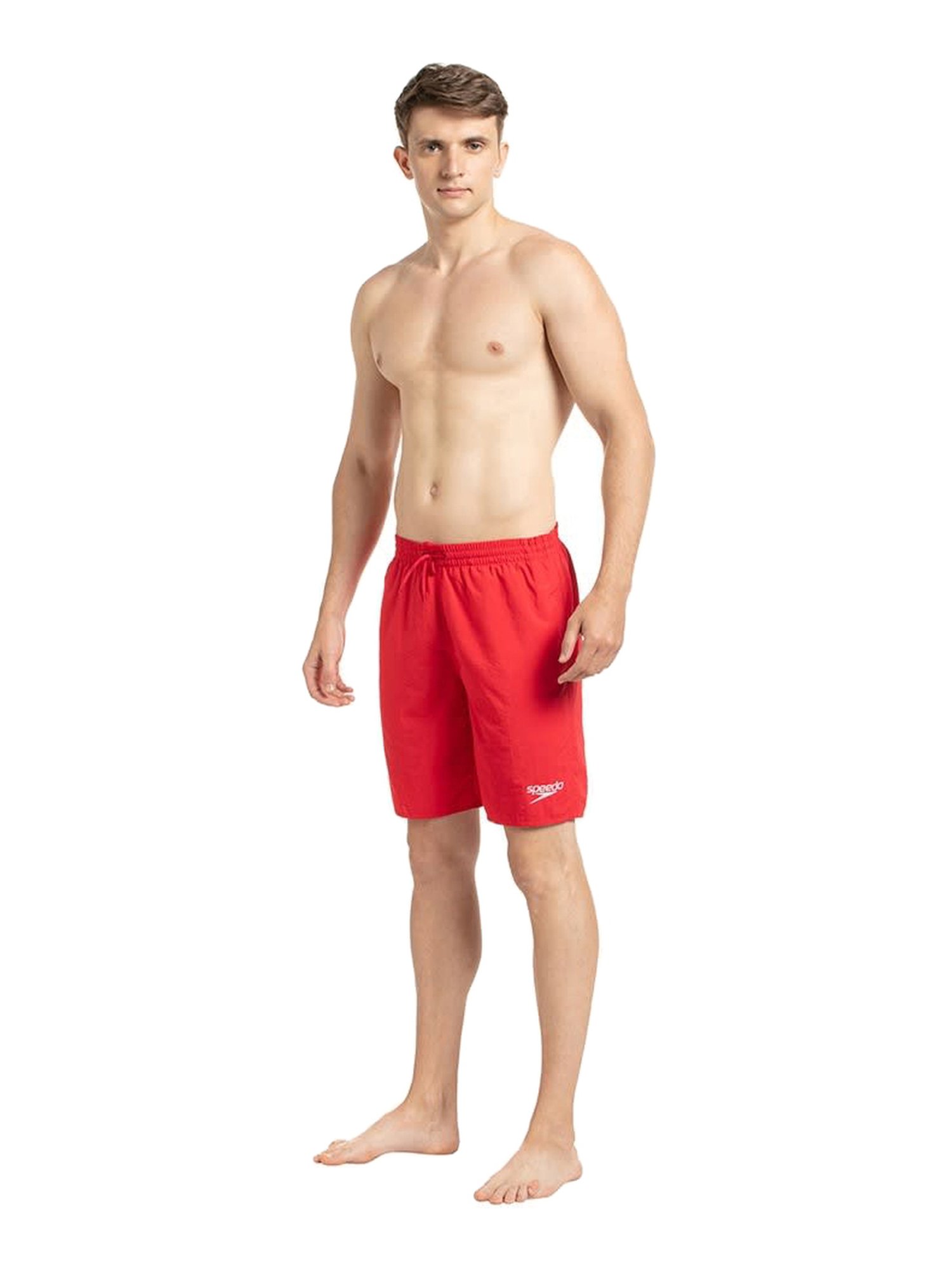 Speedo Red AM Essential 18 Water Shorts