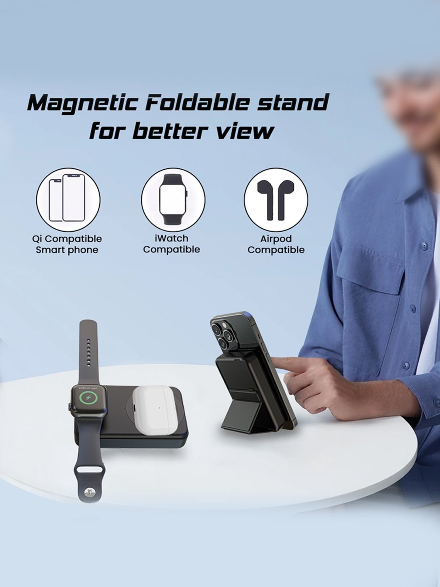 EVM Enmag Pro 10000 mAh Power Bank (Black)