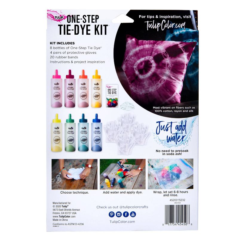 One-Step Tie-Dye Kit Retro - Tulip Color