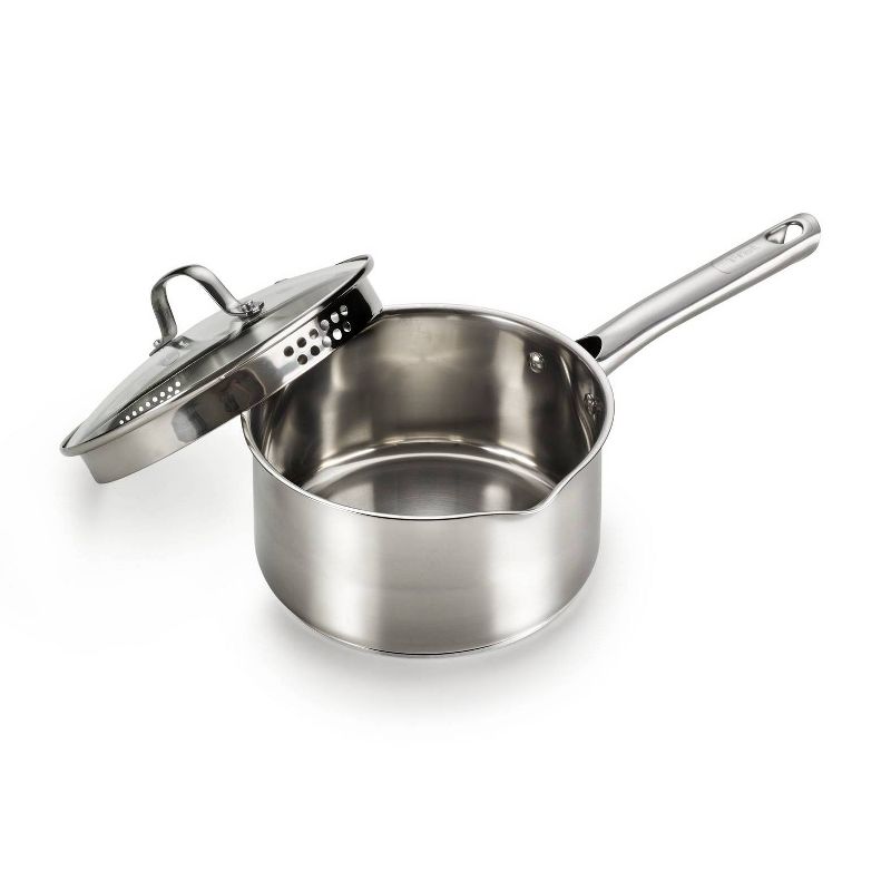 T-fal Performa Stainless Steel 3qt Covered Saucepan