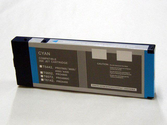 InkOwl&reg; - Compatible Ink Cartridge Replacement for EPSON Stylus Pro 4880 CYAN (T6062) 220ml - USA-made ink