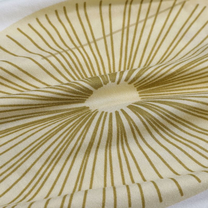 1 Pc Polyester Spandex Floral Print Fit Home Dining Chair Slipcovers Multicolored  - PiccoCasa