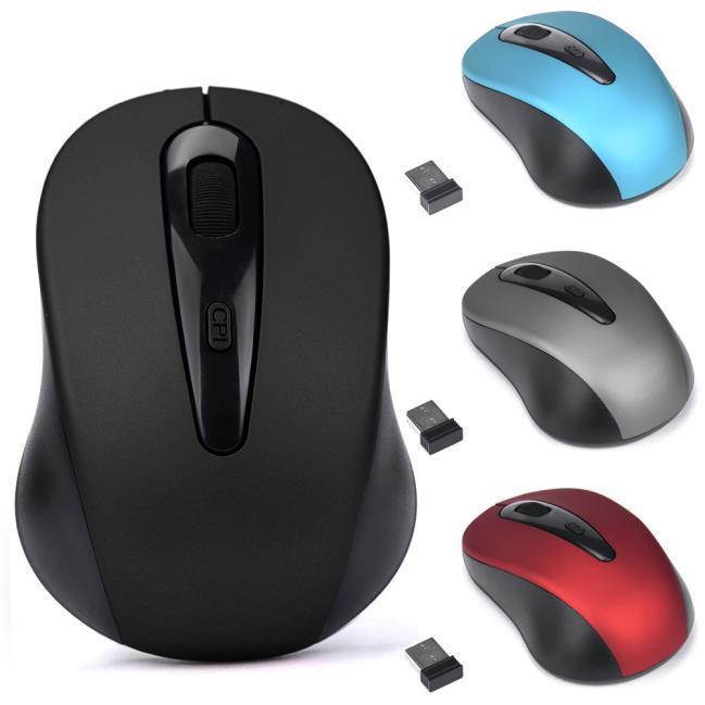 2.4GHz Wireless Mouse USB Optical Scroll Gaming Mice for Tablet Laptop Computer