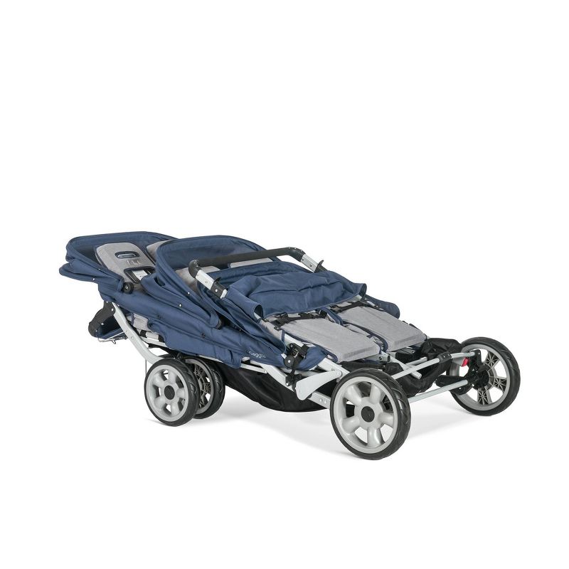 Foundations Gaggle Jamboree 6-Seat Stroller - Navy/Gray