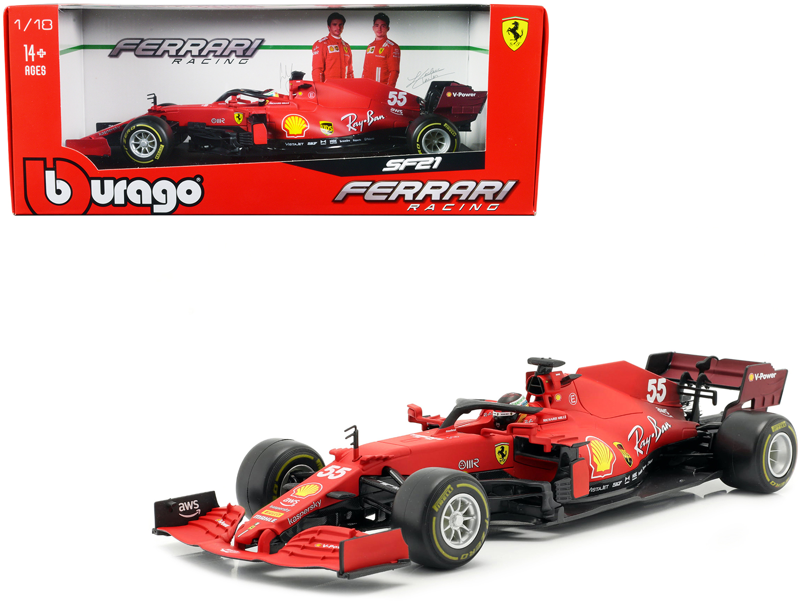 Ferrari 150 Italia #6 Felipe Massa F1 Formula One (2011) 1/18 Diecast Model Car by Hot Wheels