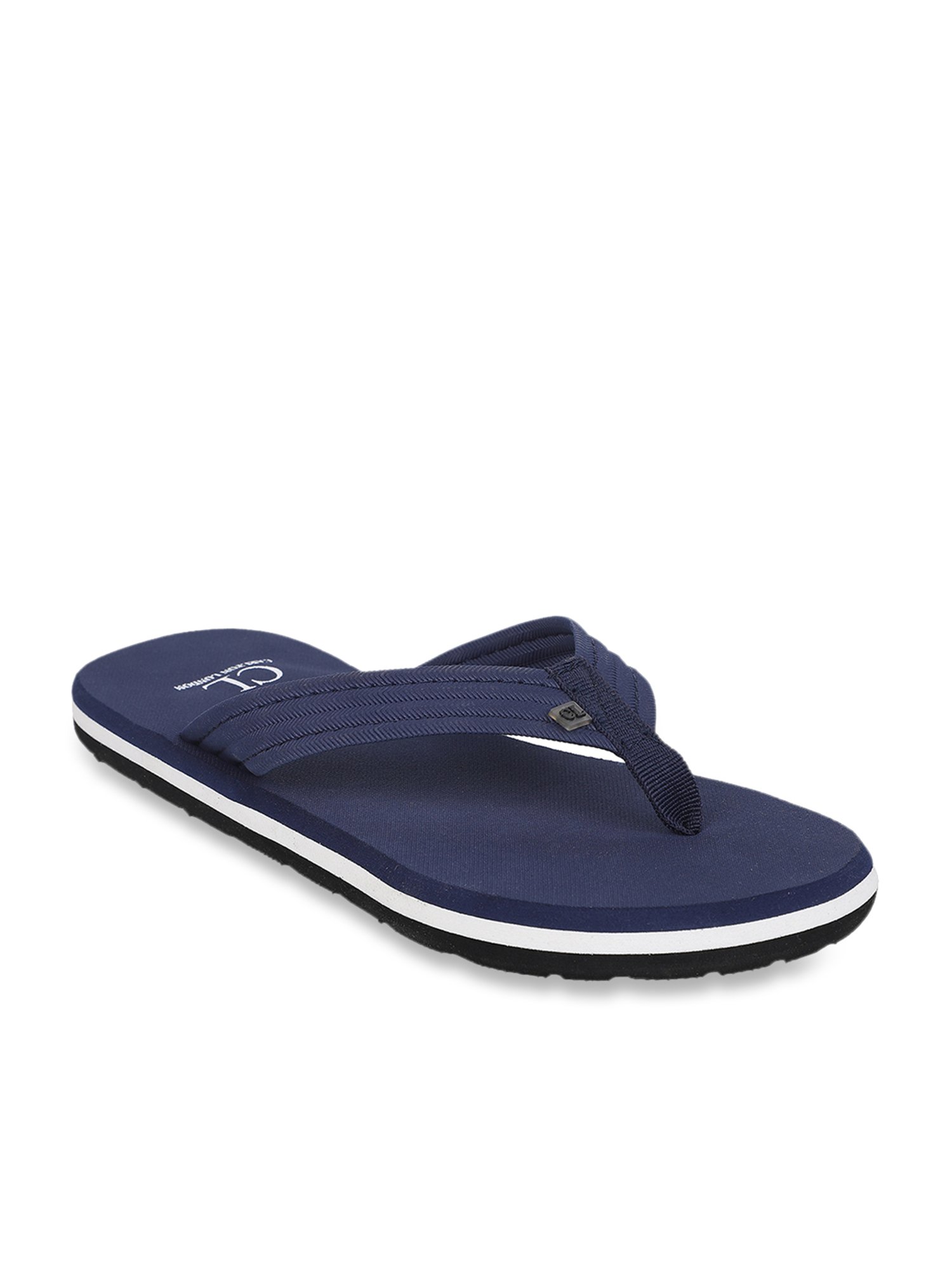 Carlton London Men's Navy Flip Flops