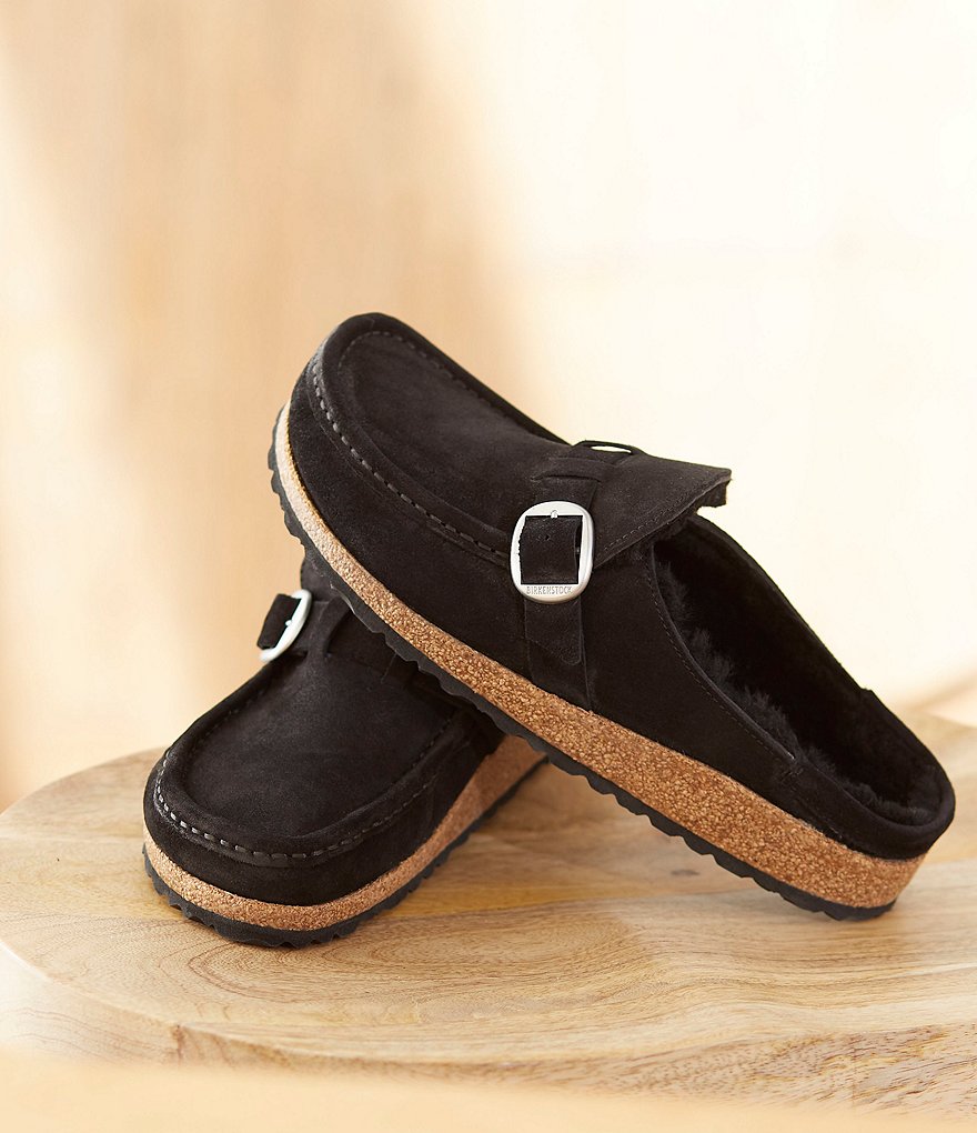 Birkenstock Women's Buckley Shearling Clogs