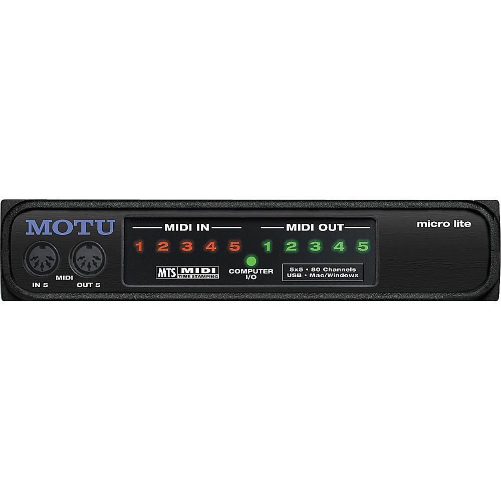 MOTU Micro Lite 5x5 USB MIDI Interface