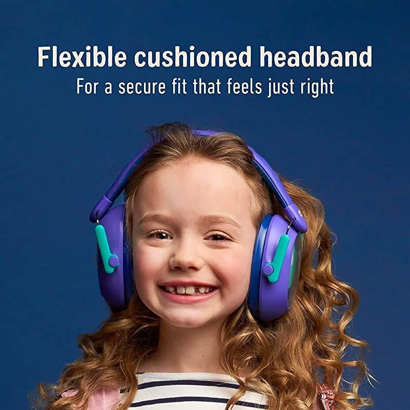 WorkTunes Connect Hearing Protection &  Kids Hearing Protection Plus, Purple