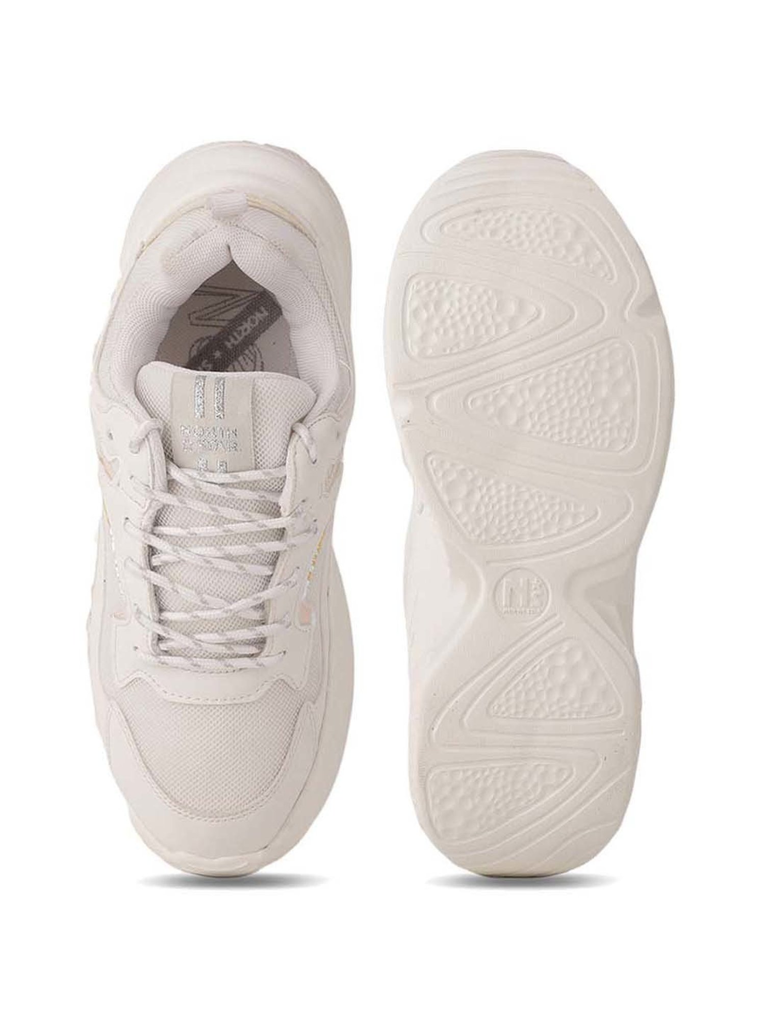 North Star by Bata Women's White Sneakers