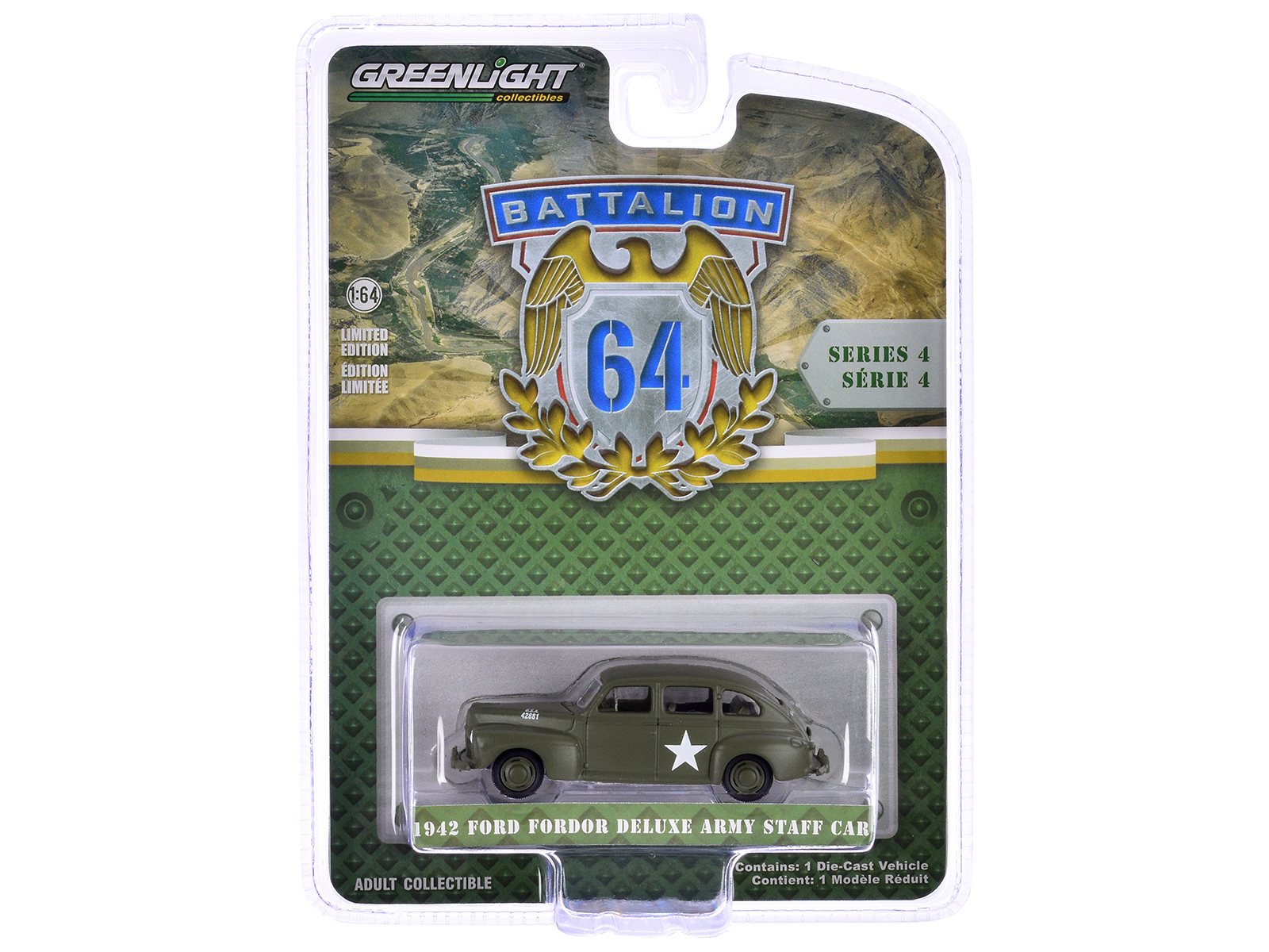 Ford GPA Amphibious Vehicle Olive Drab "United States Army" 1/43 Diecast Model by Militaria Die Cast