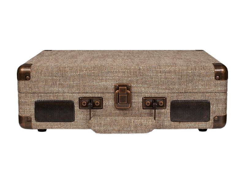 Crosley Cruiser Deluxe Portable Bluetooth Turntable, Havana, CR8005D-HA