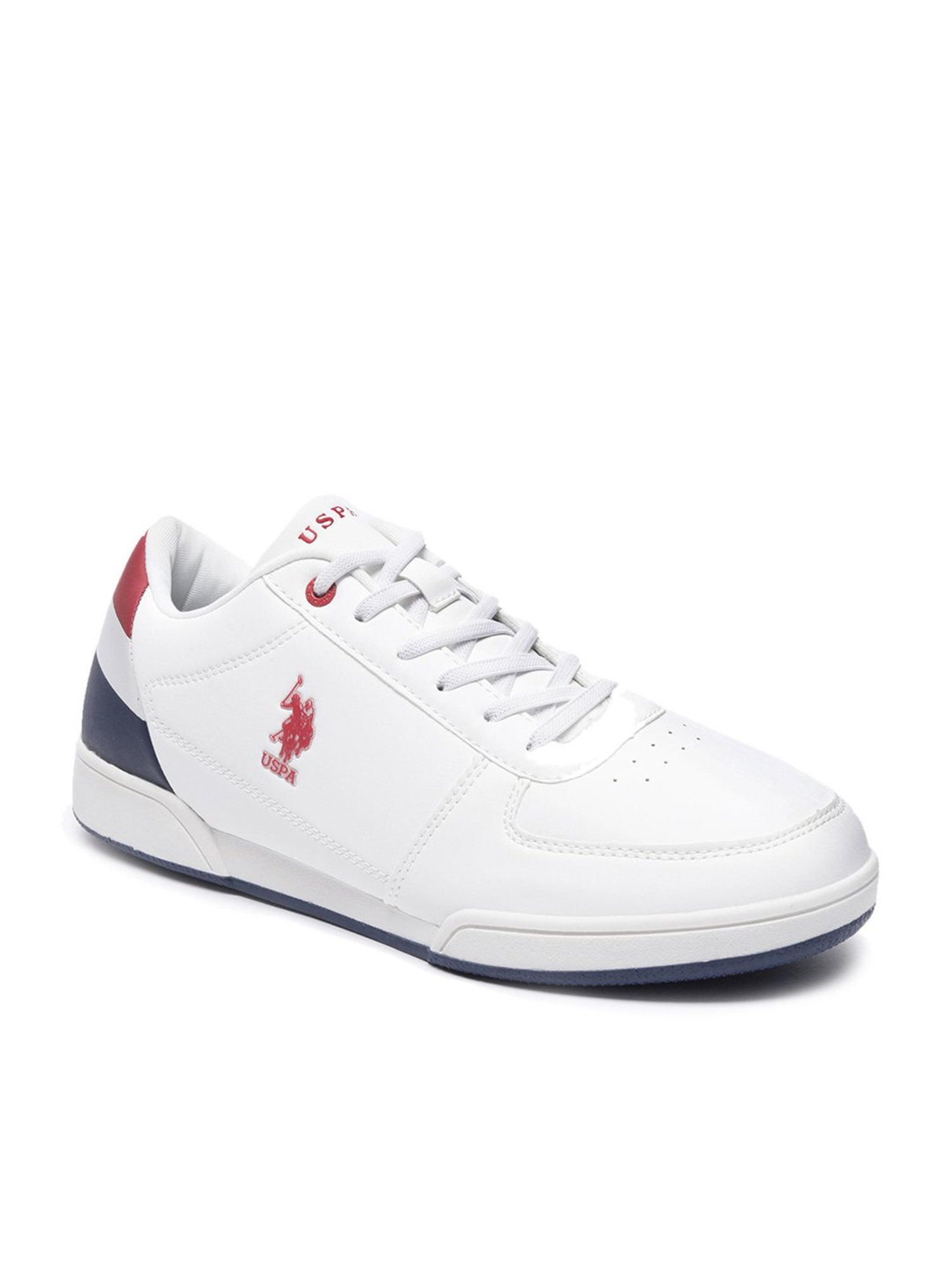 U.S. Polo Assn. Men's JAN White Casual Sneakers