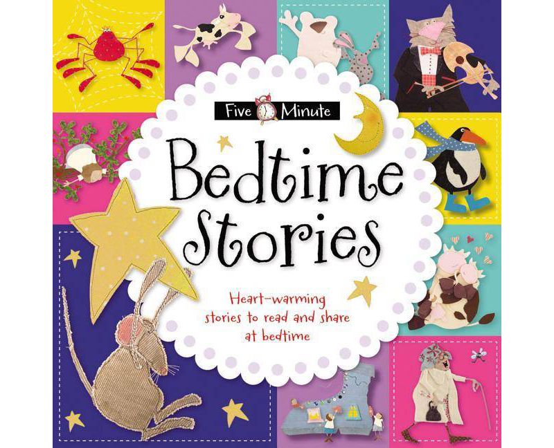 FiveMinute Bedtime Stories : Heartwarming Stories to Read and Share at Bedtime - by Thomas Nelson (Hardcover)