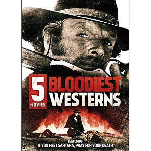 5-Movie Bloodiest Westerns DVD James Mitchum