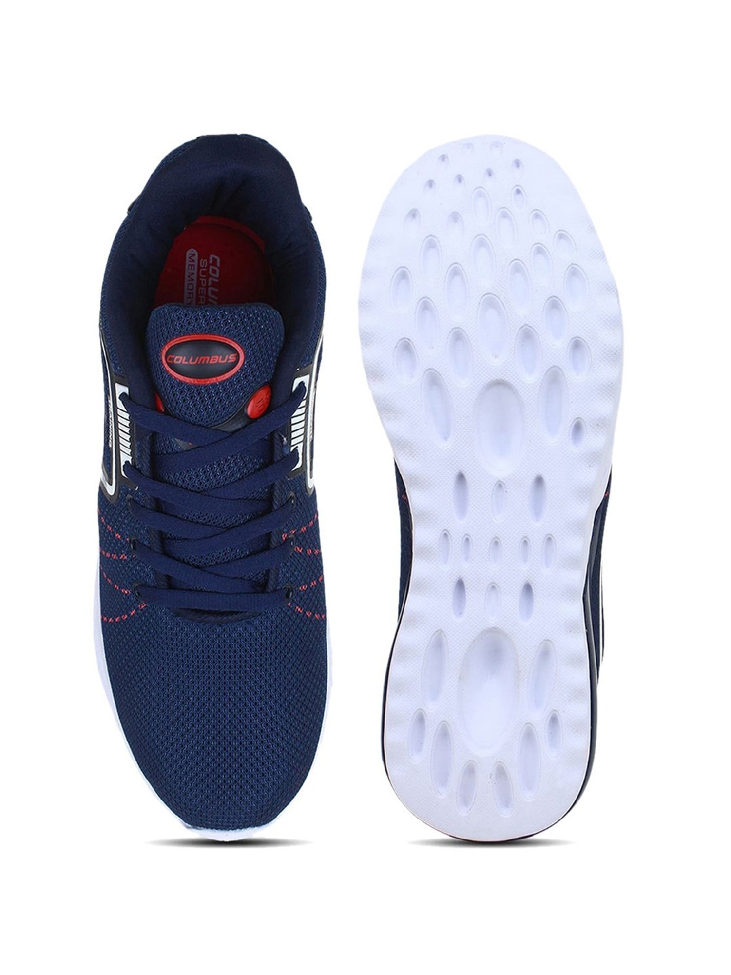 Columbus Men's Blue Running Shoes