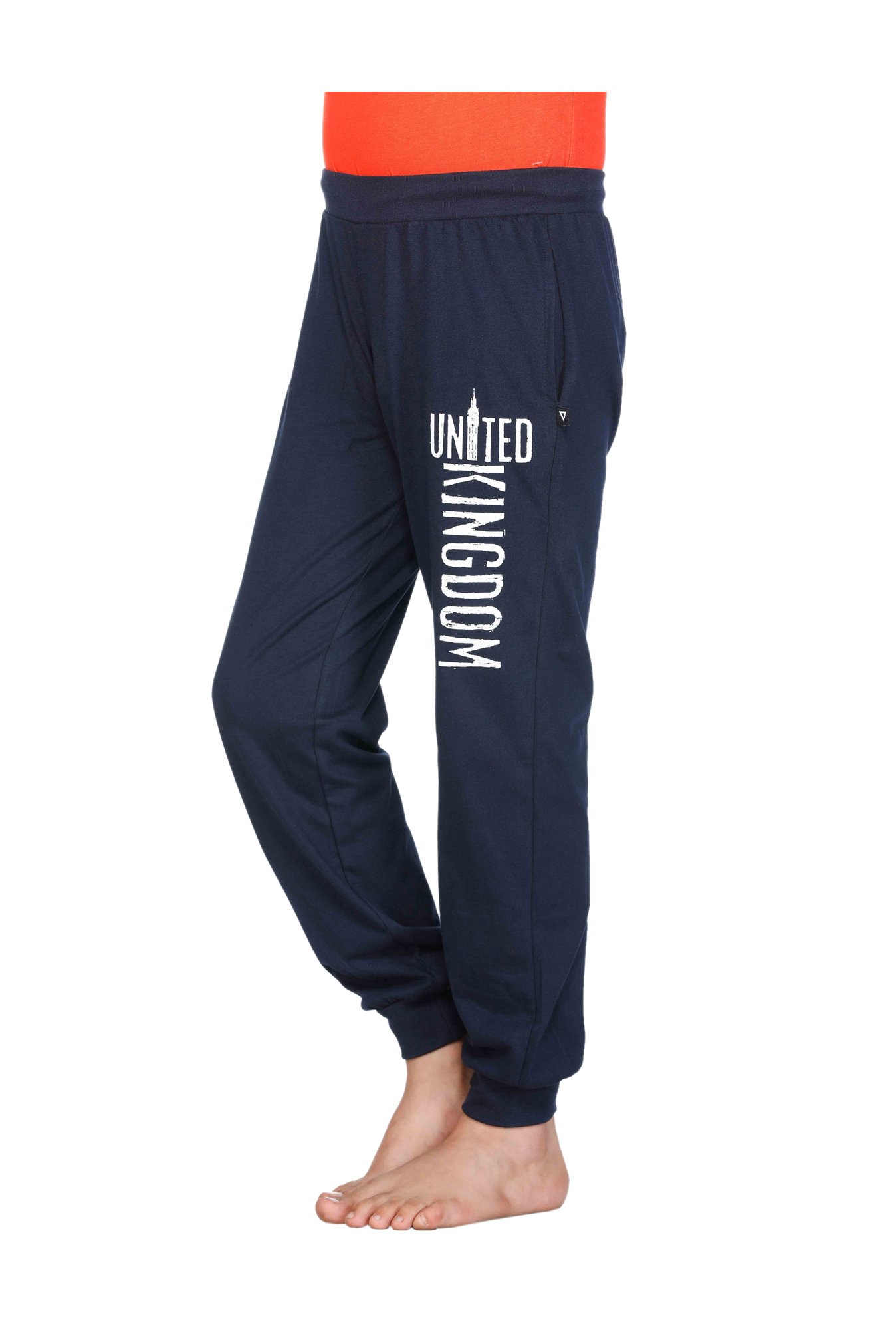 Proteens Boys Navy Printed Joggers
