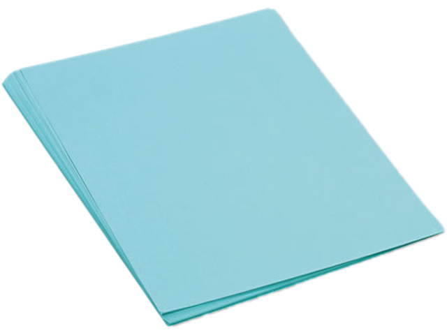 Pacon 103071 Tru-Ray Construction Paper, 76 lbs., 18 x 24, Turquoise, 50 Sheets/Pack