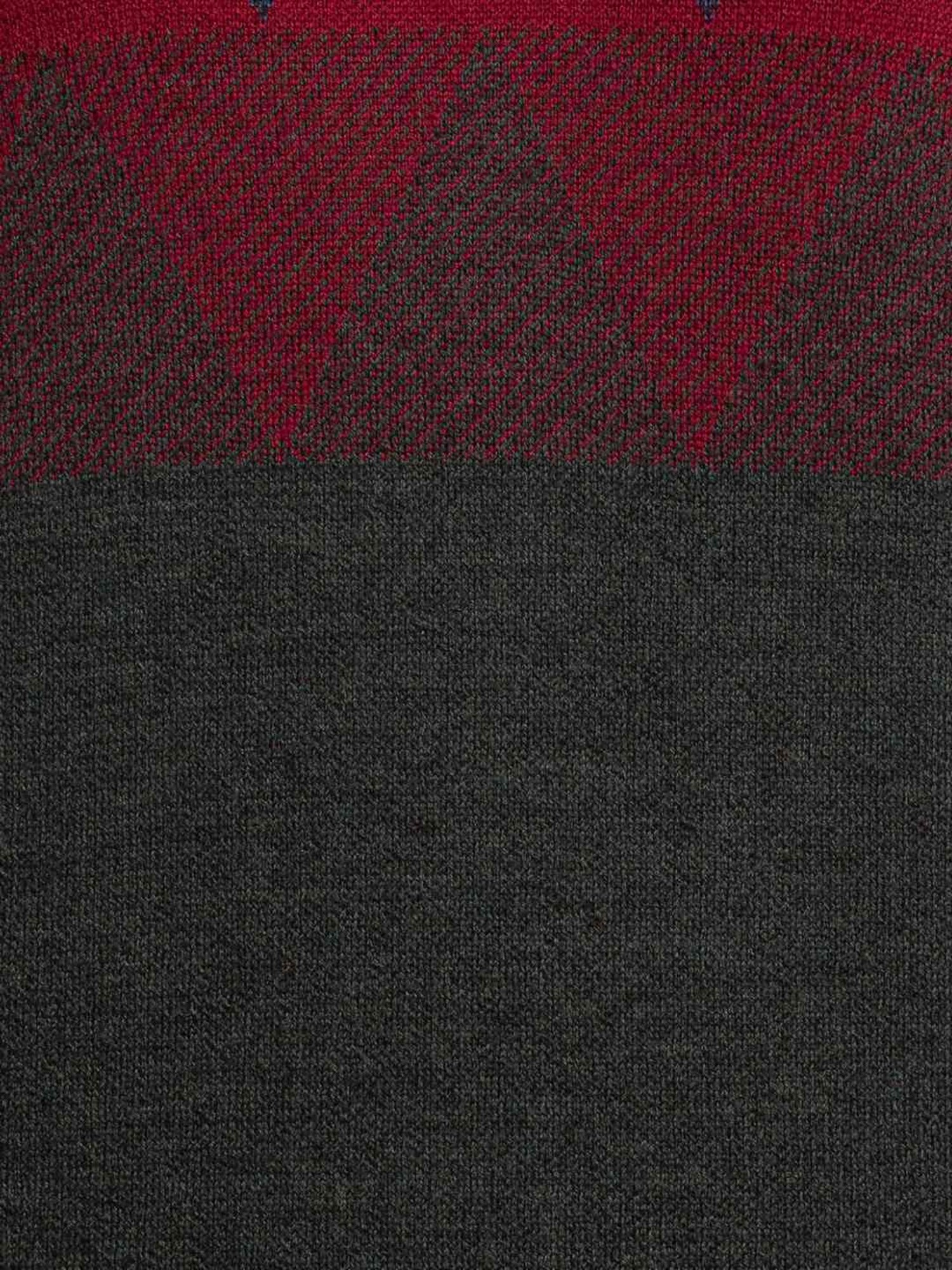 ColorPlus Beige Tailored Fit Self Pattern Sweater