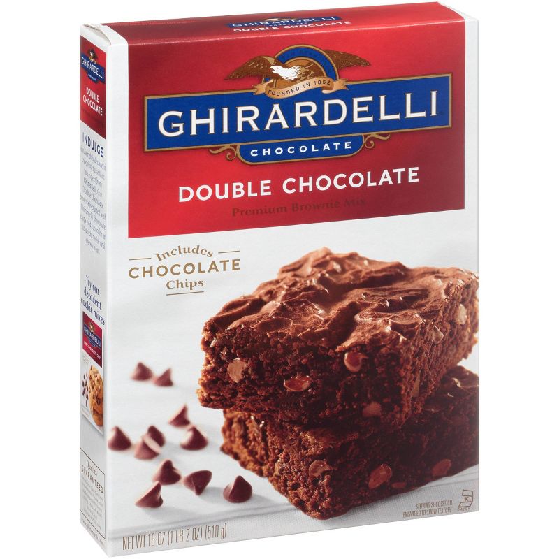 Ghirardelli Double Chocolate Brownie Mix - 18oz