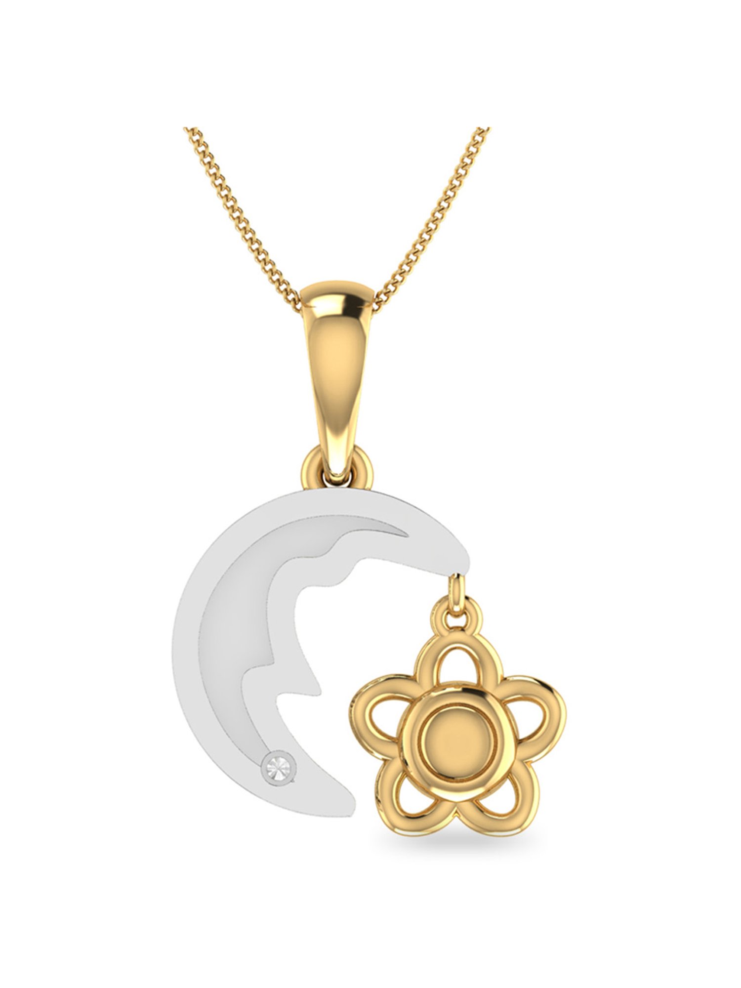 PC Jeweller Hifazat 18k Gold Pendant without Chain for Kids