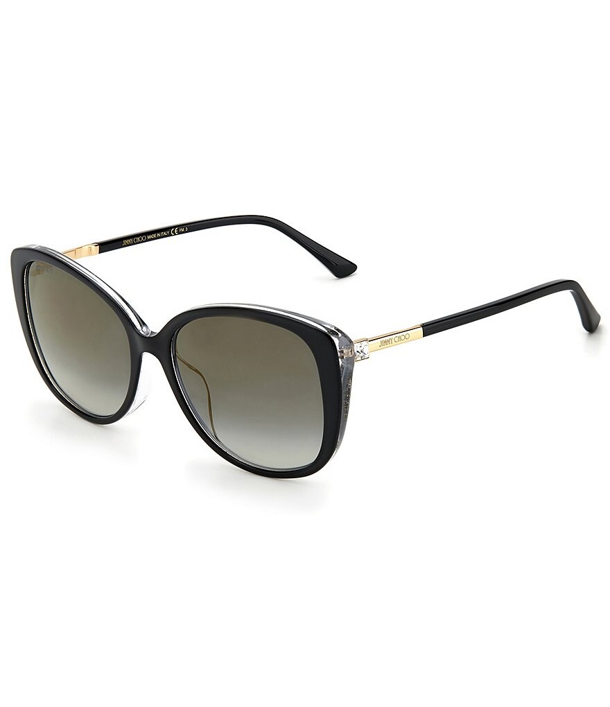 Jimmy Choo Aly Butterfly 57mm Sunglasses