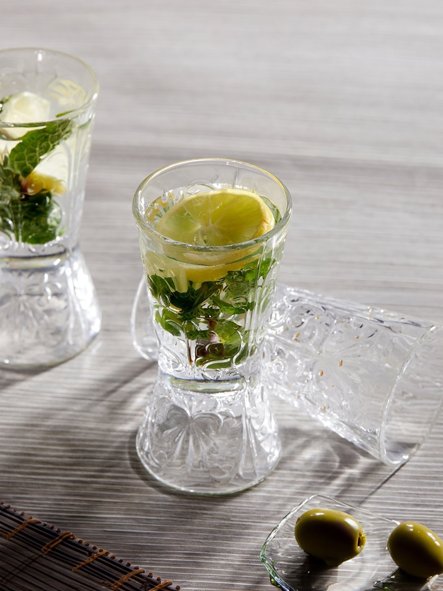 Mikasa Julie Transparent Glass Flute Glass (0.266 L) - Set of 4