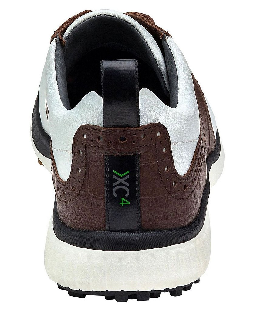 Johnston & Murphy Men's XC4 H2 Luxe Saddle Golf Shoes