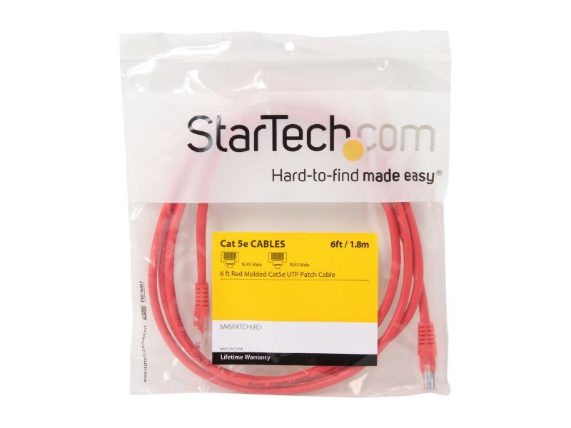 StarTech.com M45PATCH6BL 6 ft. Network Cable