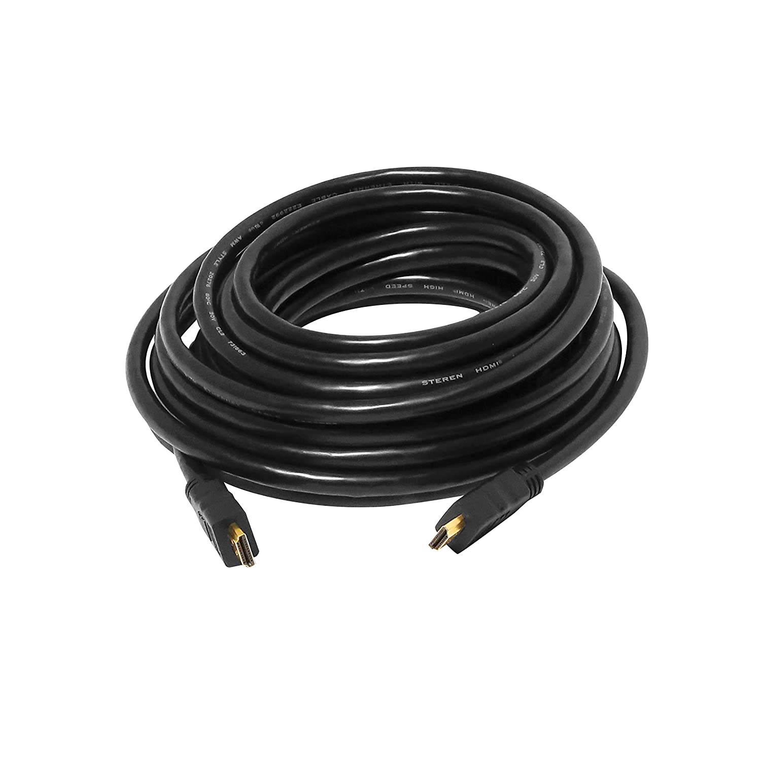 Steren 517-306BK 6-Feet HDMI High Speed with Ethernet Cable