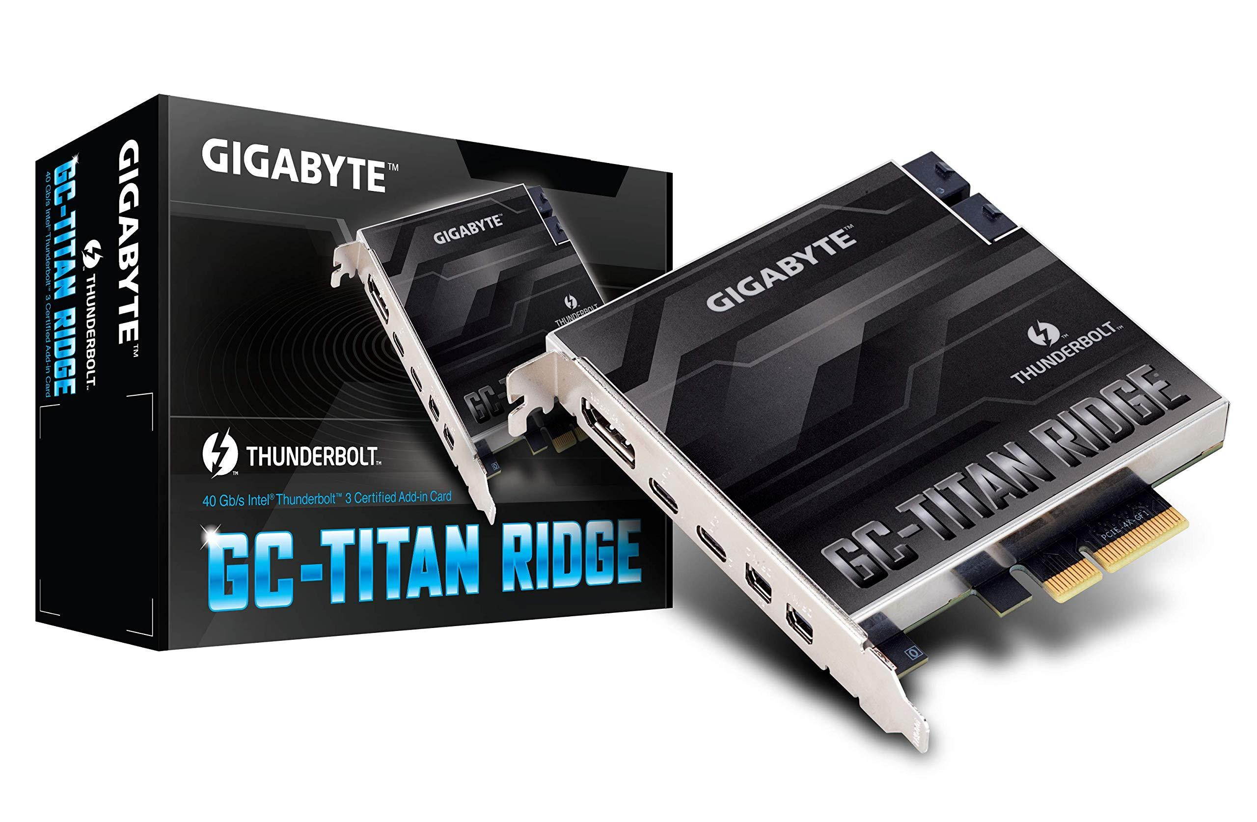 GIGABYTE (Alpine Ridge Thunderbolt 3 PCIe Card Components Other GC-Alpine Ridge