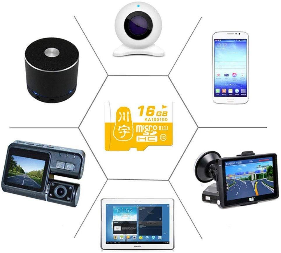 LQNCK Tf Card 16GB Micro Sd Memory Card 16GB Driving Record Surveillance Camera Memory Card C10 Audio Memory Card
