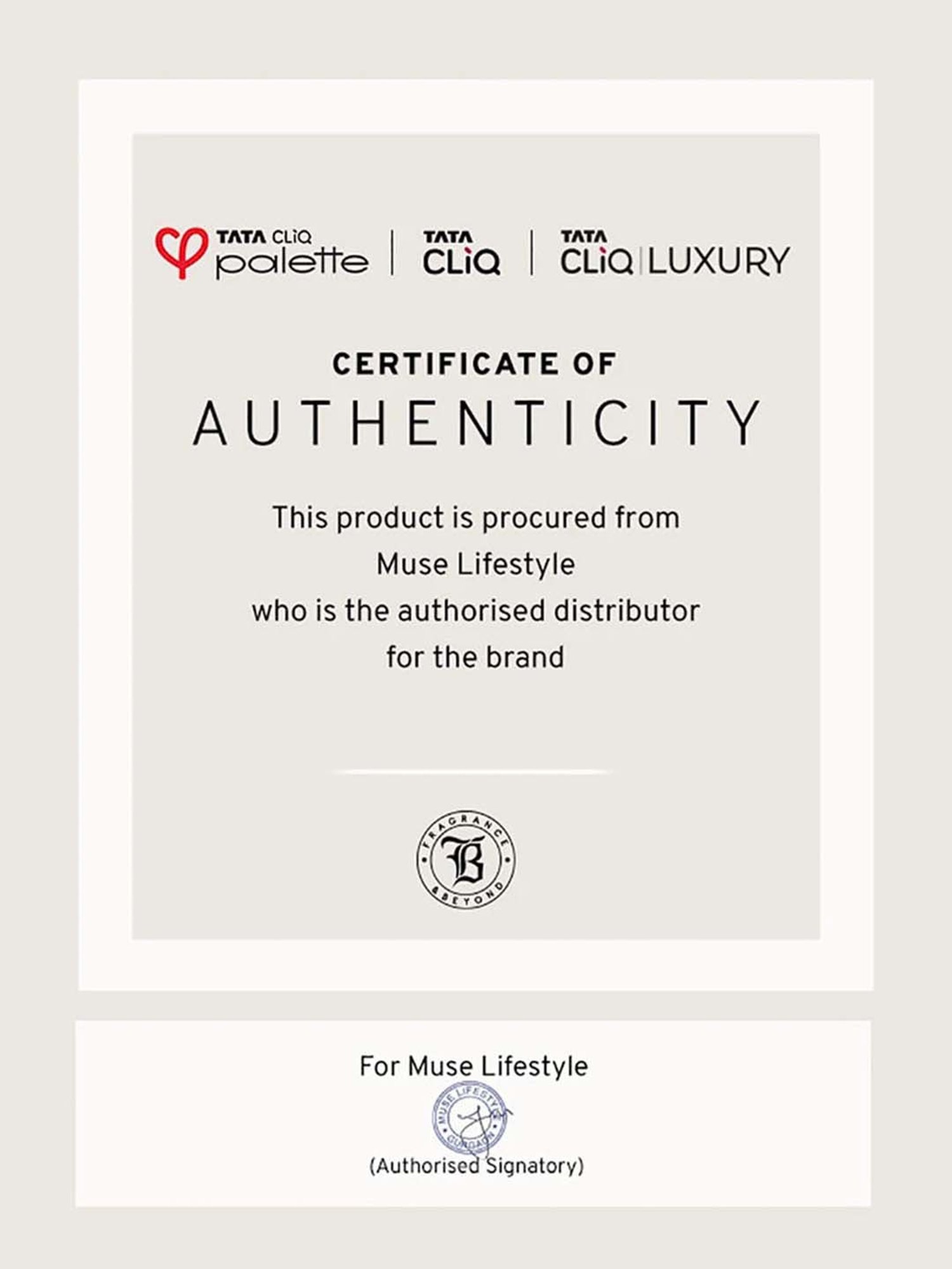 Fragrance & Beyond Versus Eau De Parfum - 100 ml