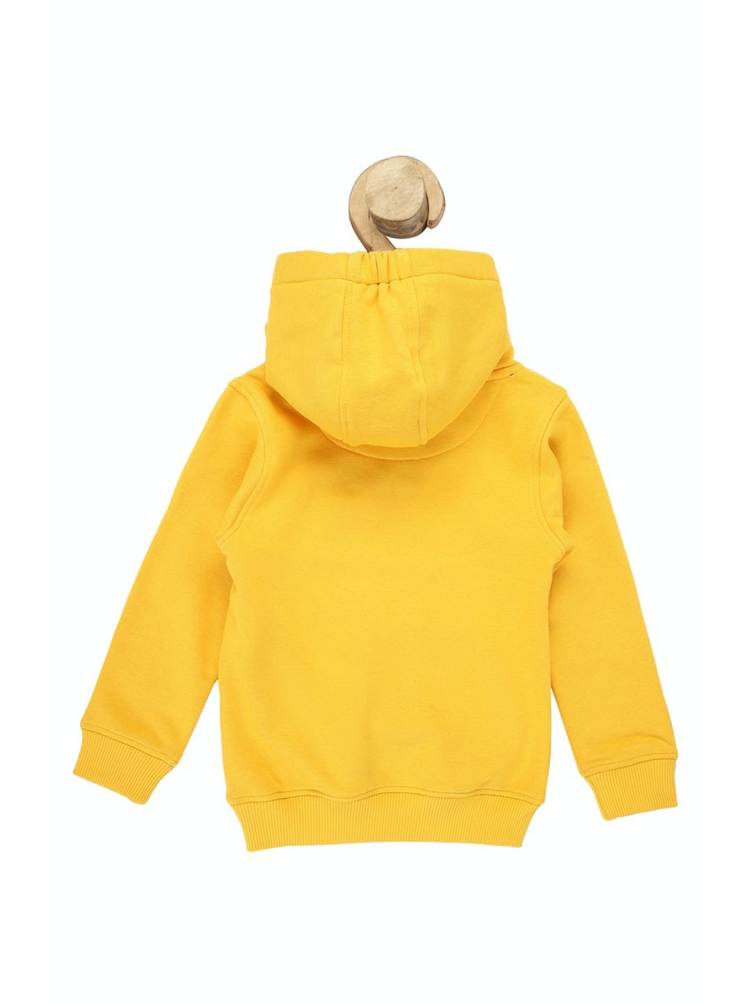 Allen Solly Kids Yellow Printed Full Sleeves Sweatshirt
