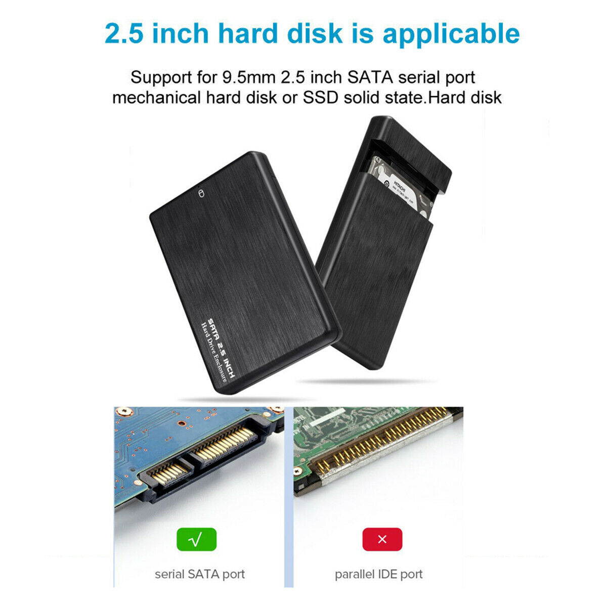 USB 3.0 2TB SATA SSD External Hard Drive Portable Desktop Mobile Hard Disk TP