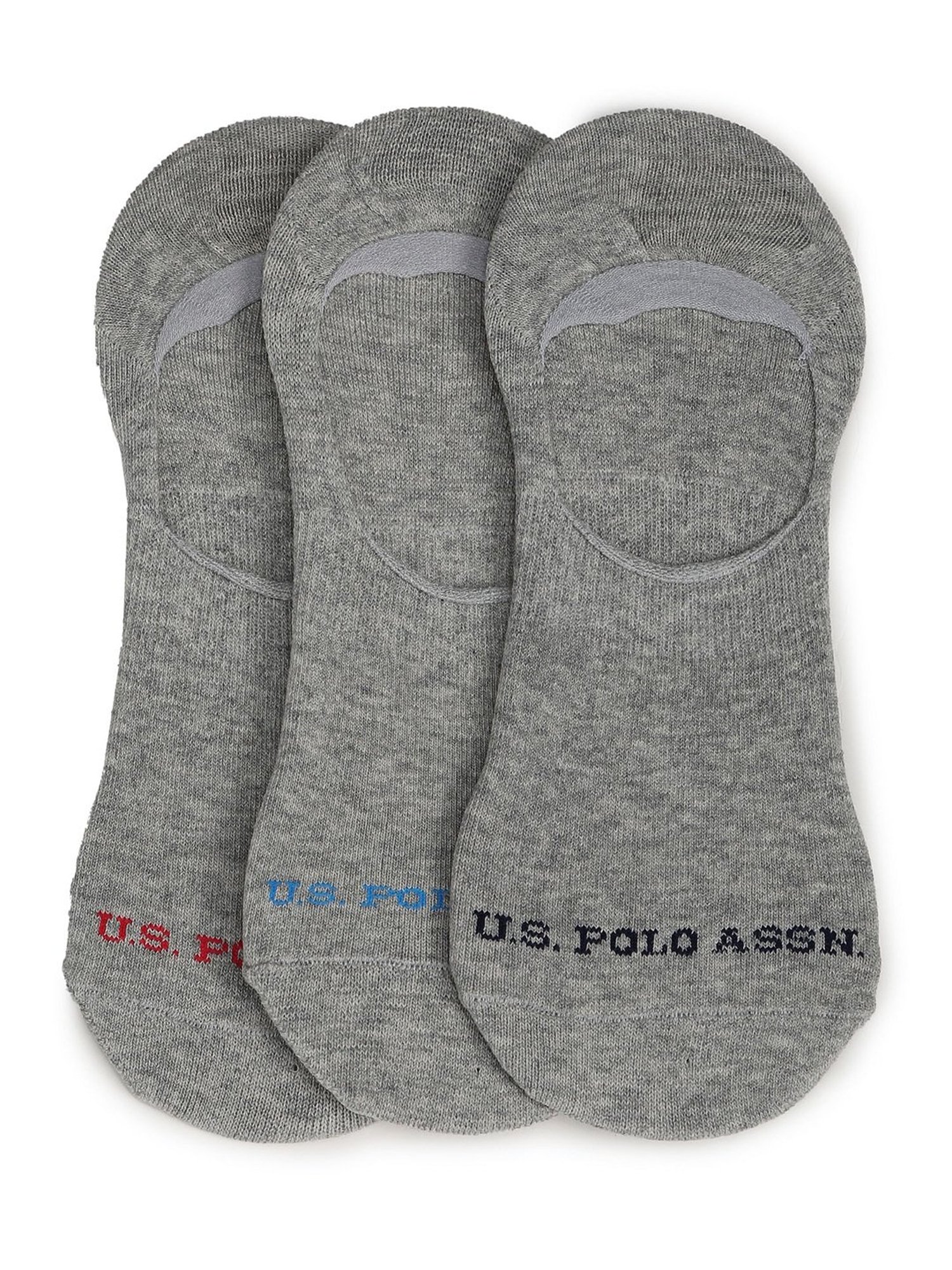 U.S. Polo Assn. Grey Socks - Pack of 3